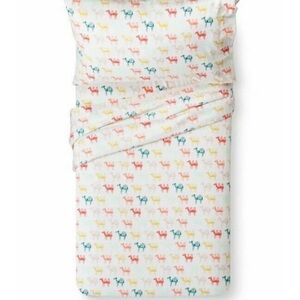 Pillowfort Camel Printed Sheet Set - FULL